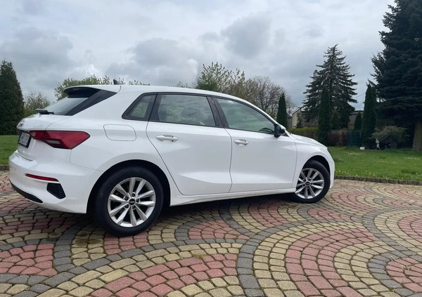 Audi A3 cena 88199 przebieg: 58254, rok produkcji 2021 z Wolbrom małe 56